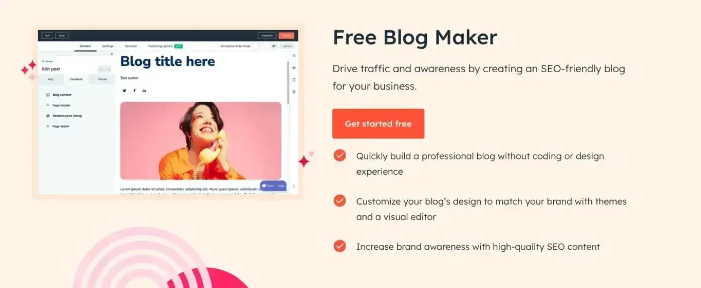 Free Blog Maker